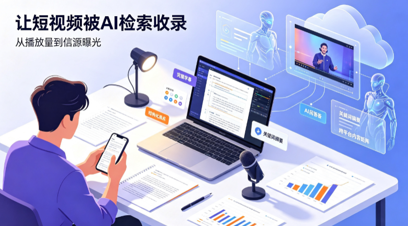 柞水县短视频创作者新必修课：吃透 GEO 优化，让抖音内容被豆包、DeepSeek、元宝智能体收录